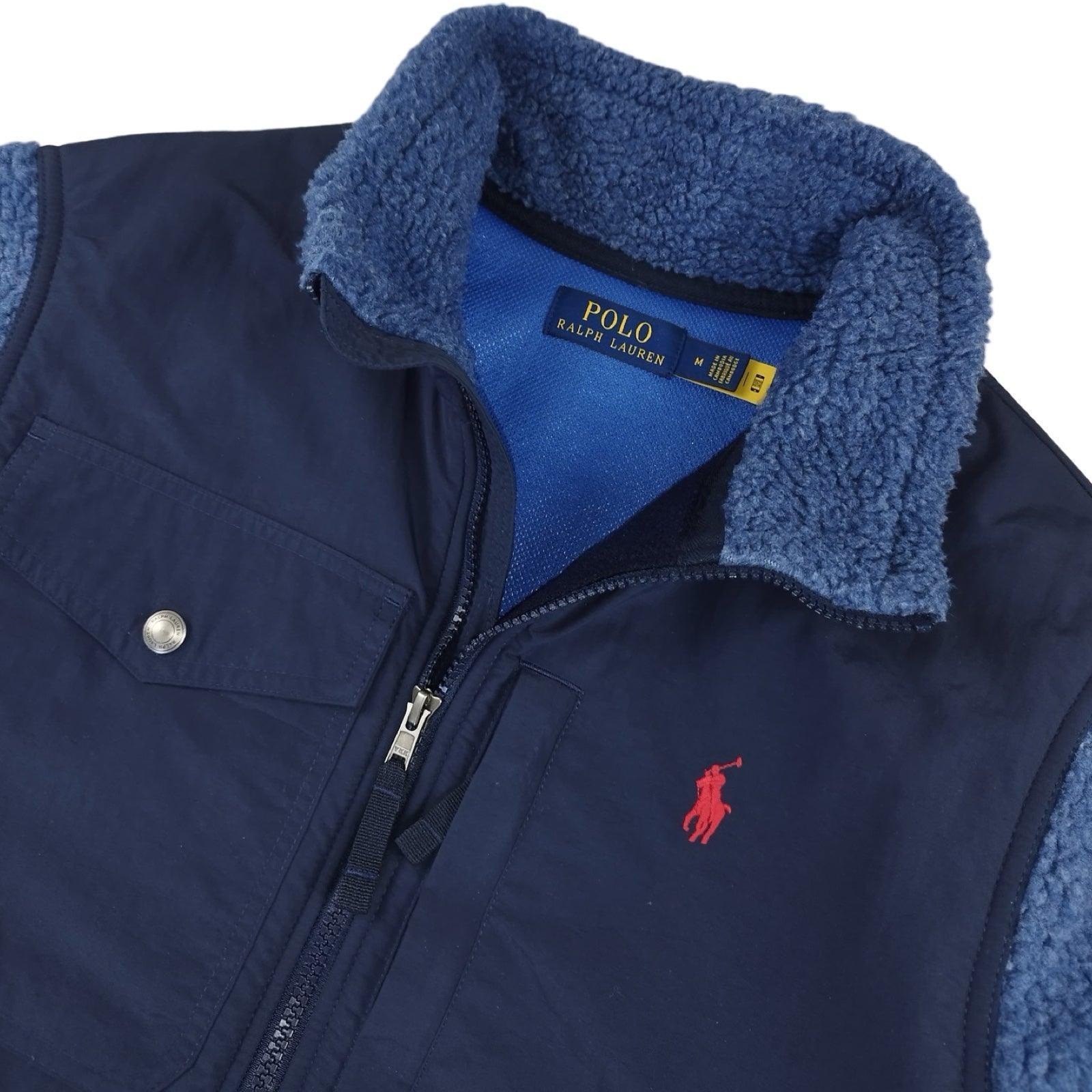 Ralph Lauren - Veste polaire bleu taille M - Le Saptuaire