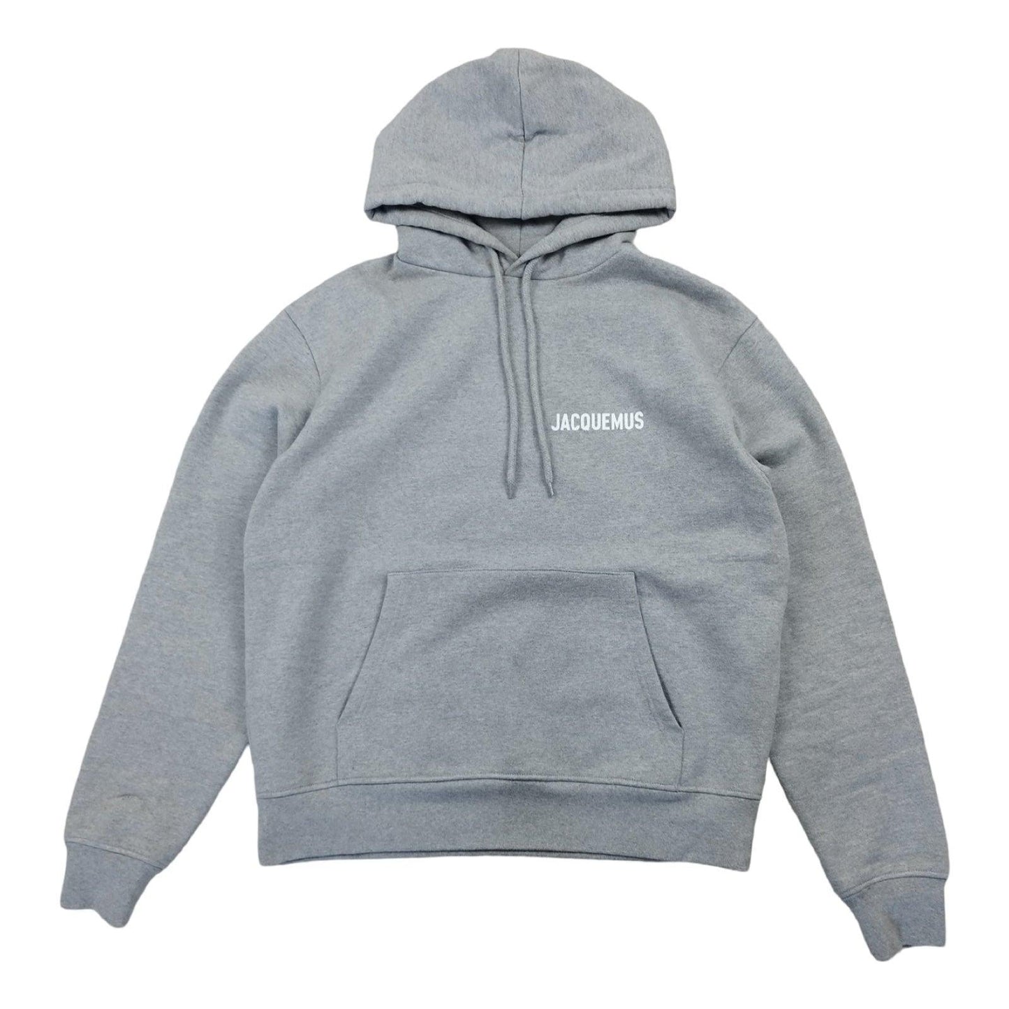 Jacquemus - Pull à capuche gris taille S - Le Saptuaire