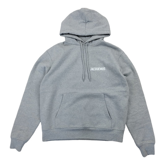 Jacquemus - Pull à capuche gris taille S