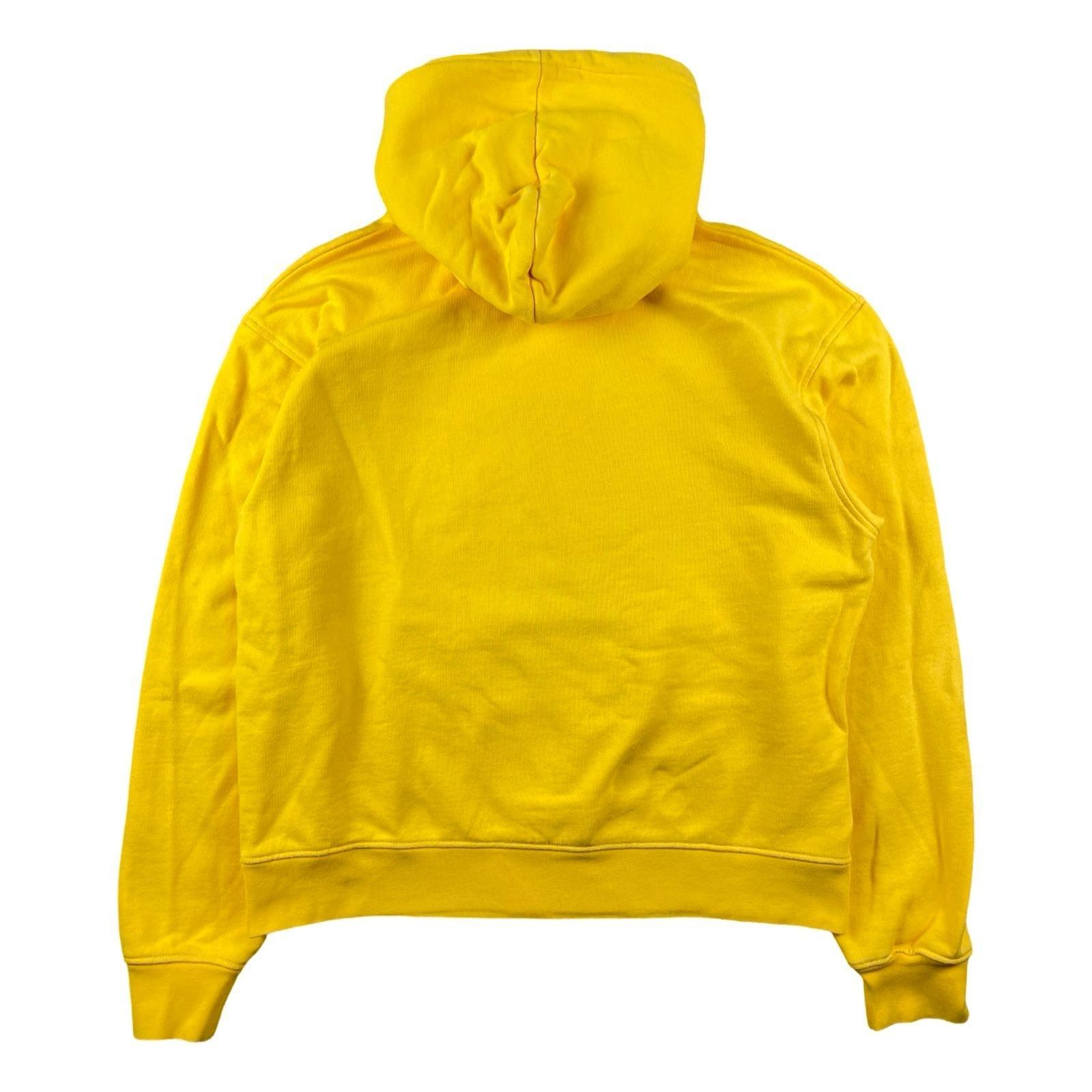 Jacquemus - Pull à capuche jaune taille M - Le Saptuaire