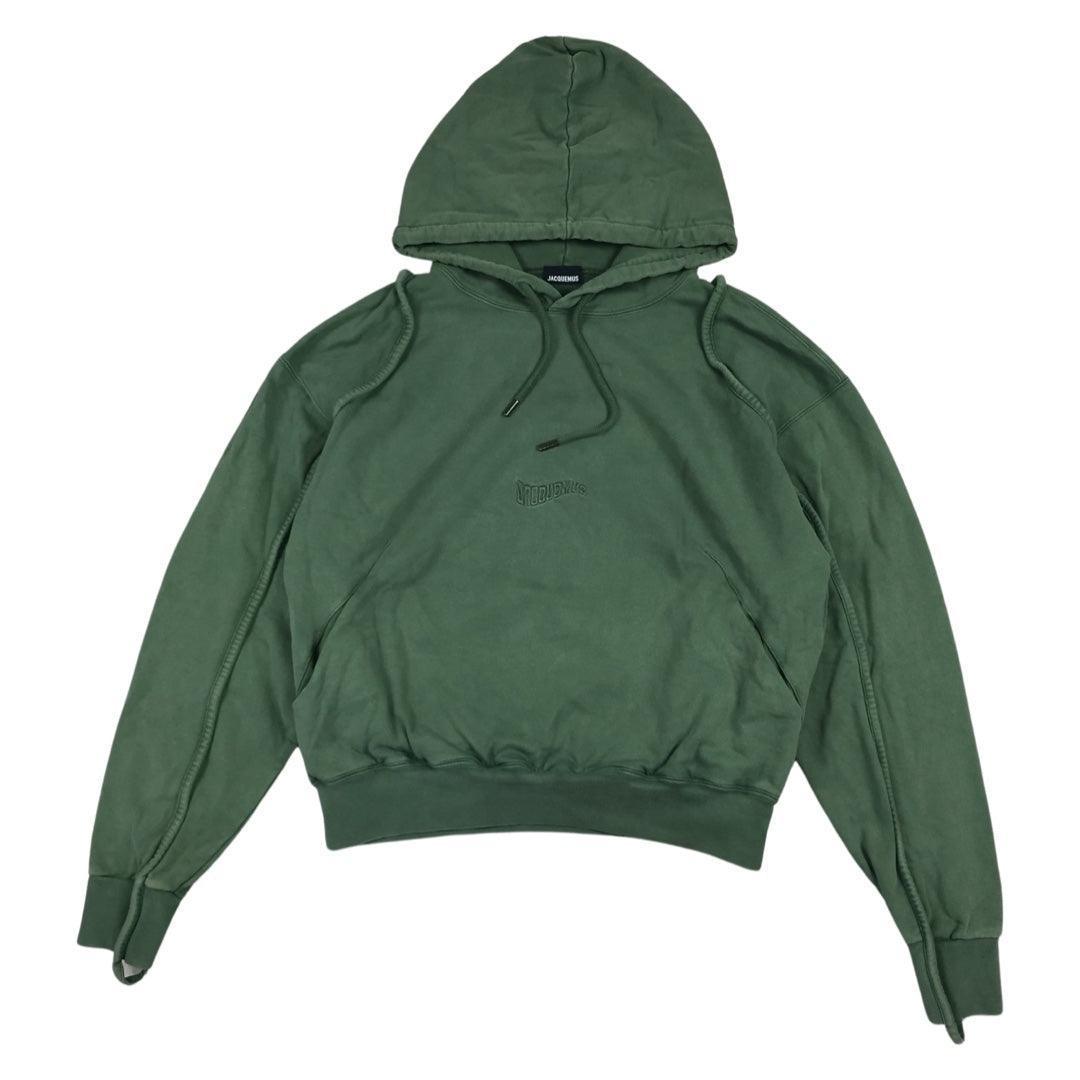 Pull à capuche Camargue vert taille M - Le Saptuaire