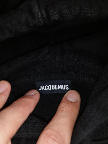 Jacquemus - Pull à capuche, noir, taille XL