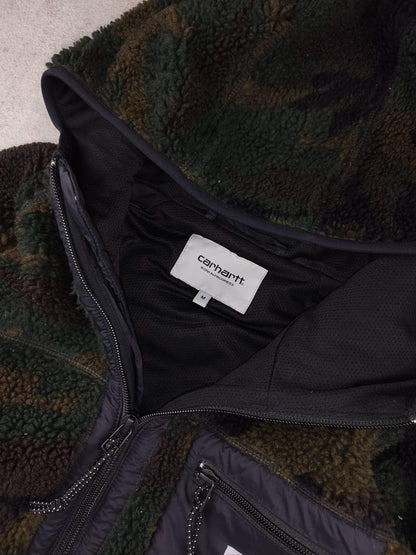 Carhartt - Camouflage fleece jacket size M