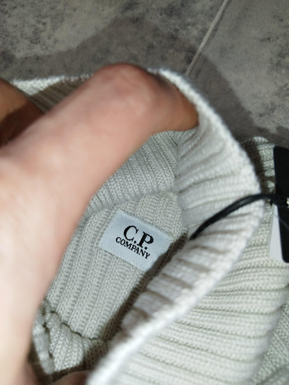 CP Company - Off-white wool turtleneck sweater size XL