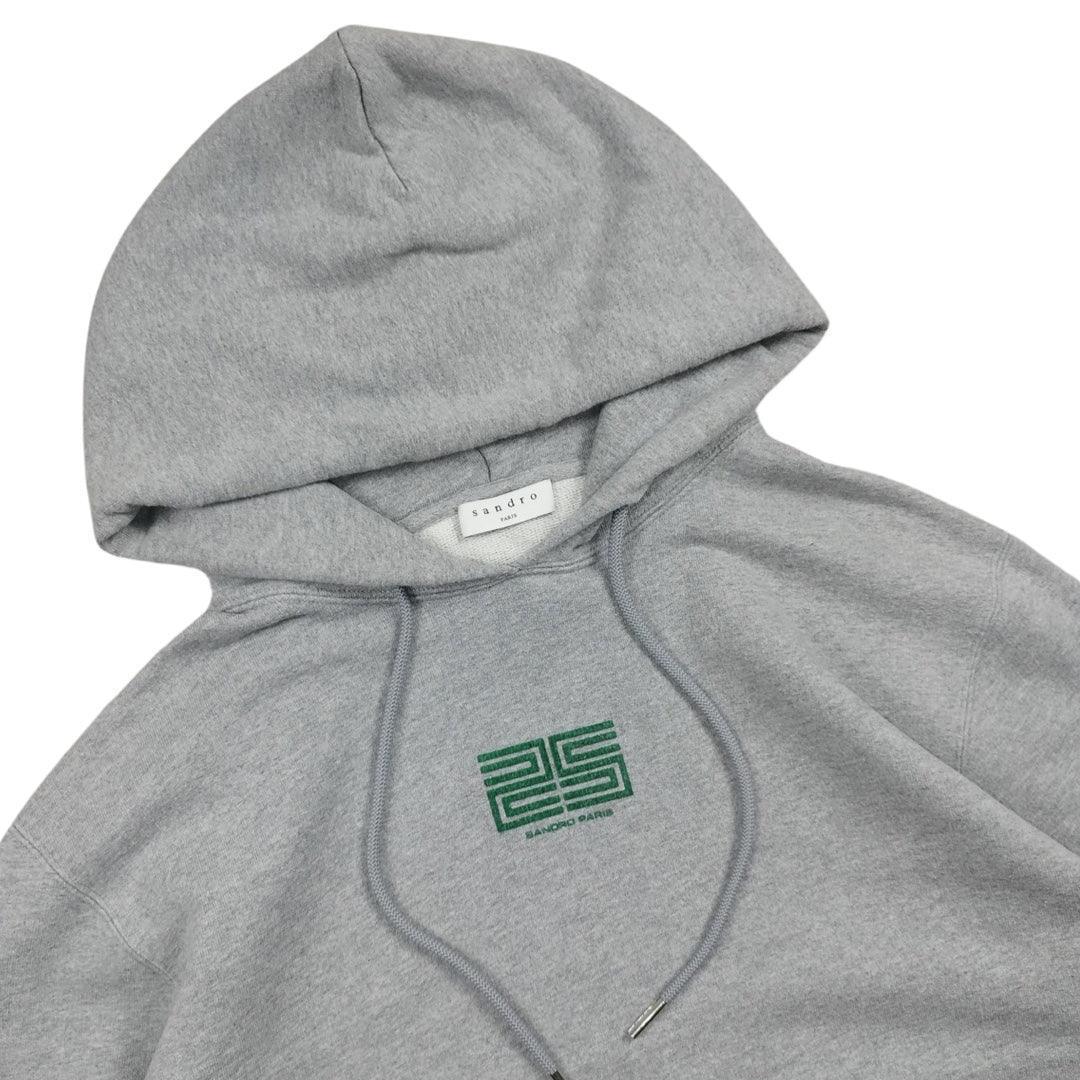 Pull à capuche gris taille M - Le Saptuaire