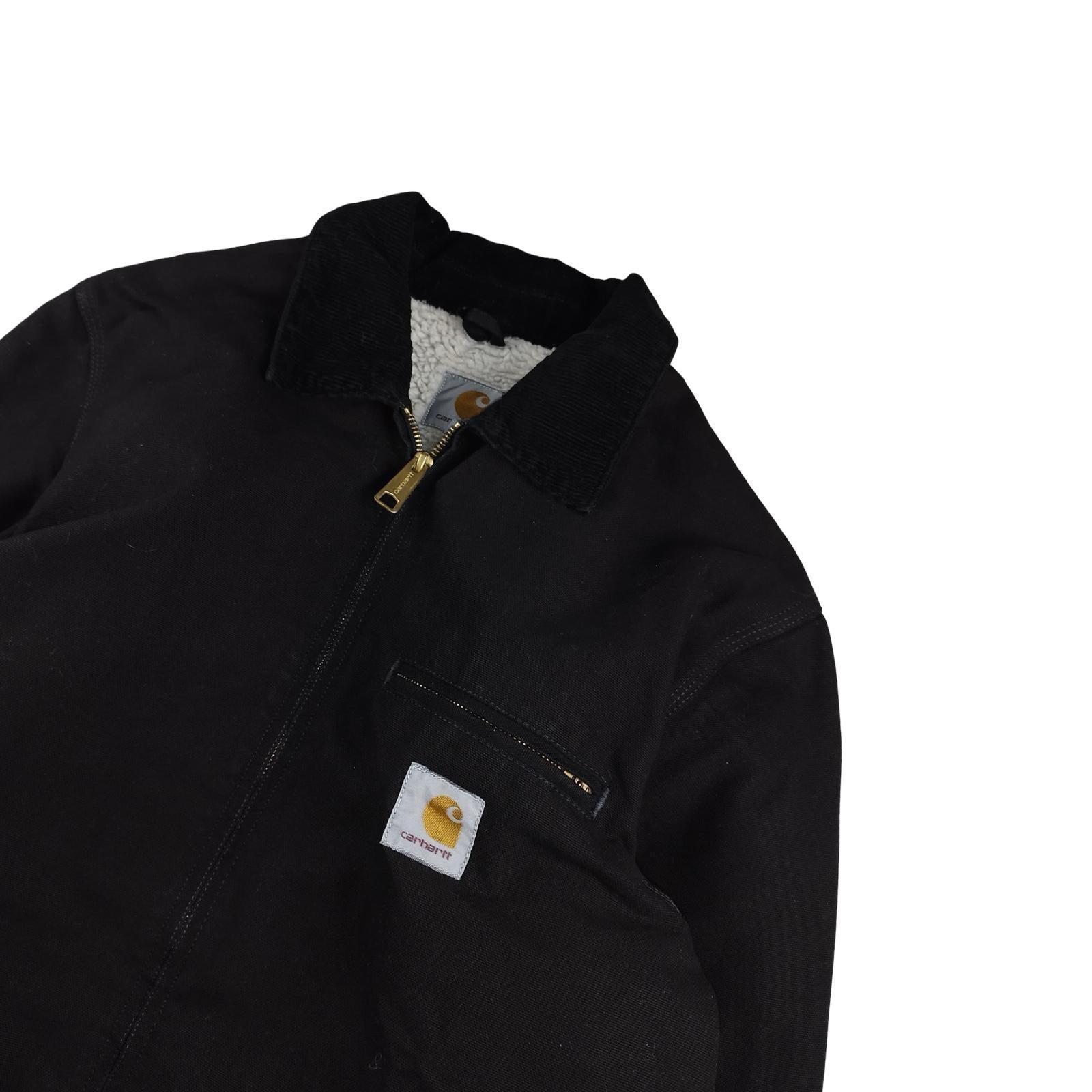 Carhartt Detroit Pile Jacket - Veste noire taille M - Le Saptuaire