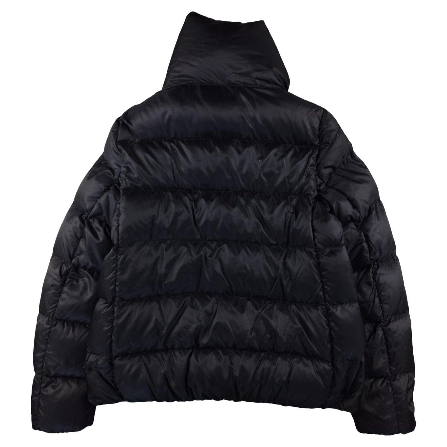 Moncler - Doudoune boutonnée noire taille S