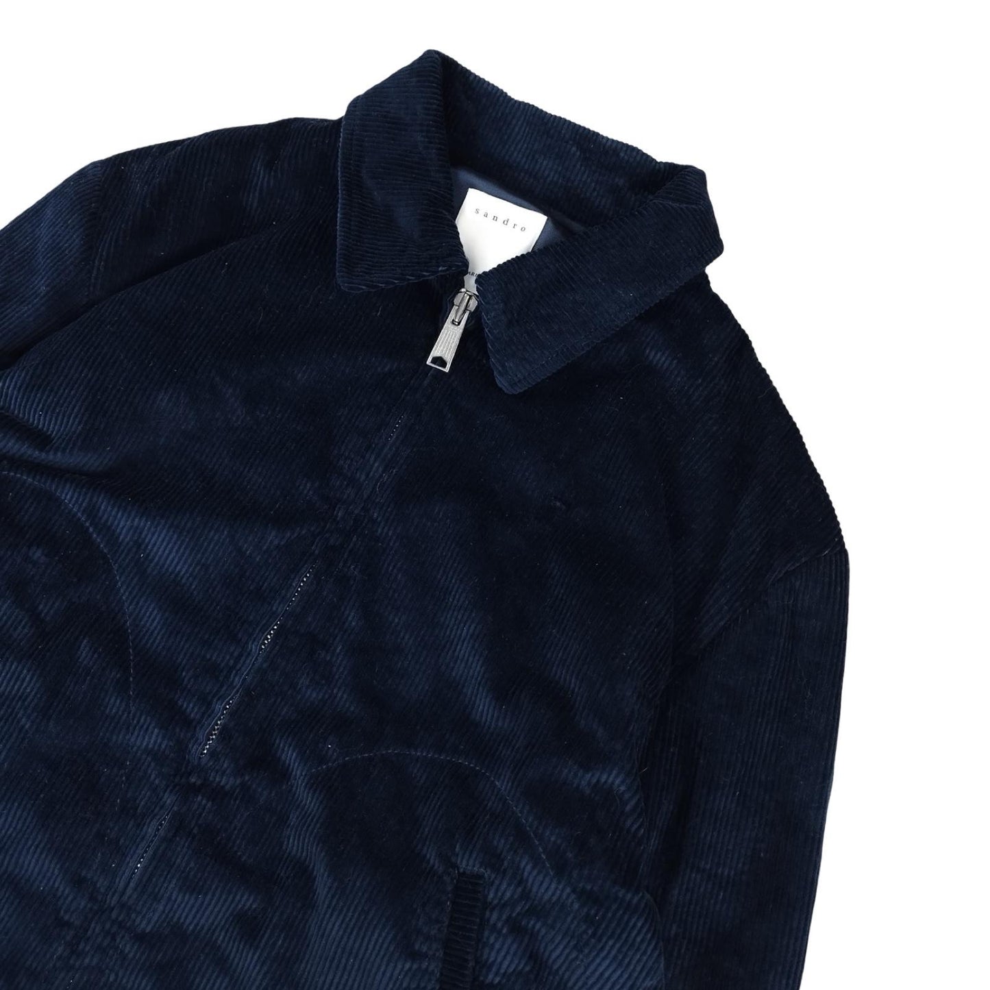 Sandro - Navy blue corduroy jacket size S