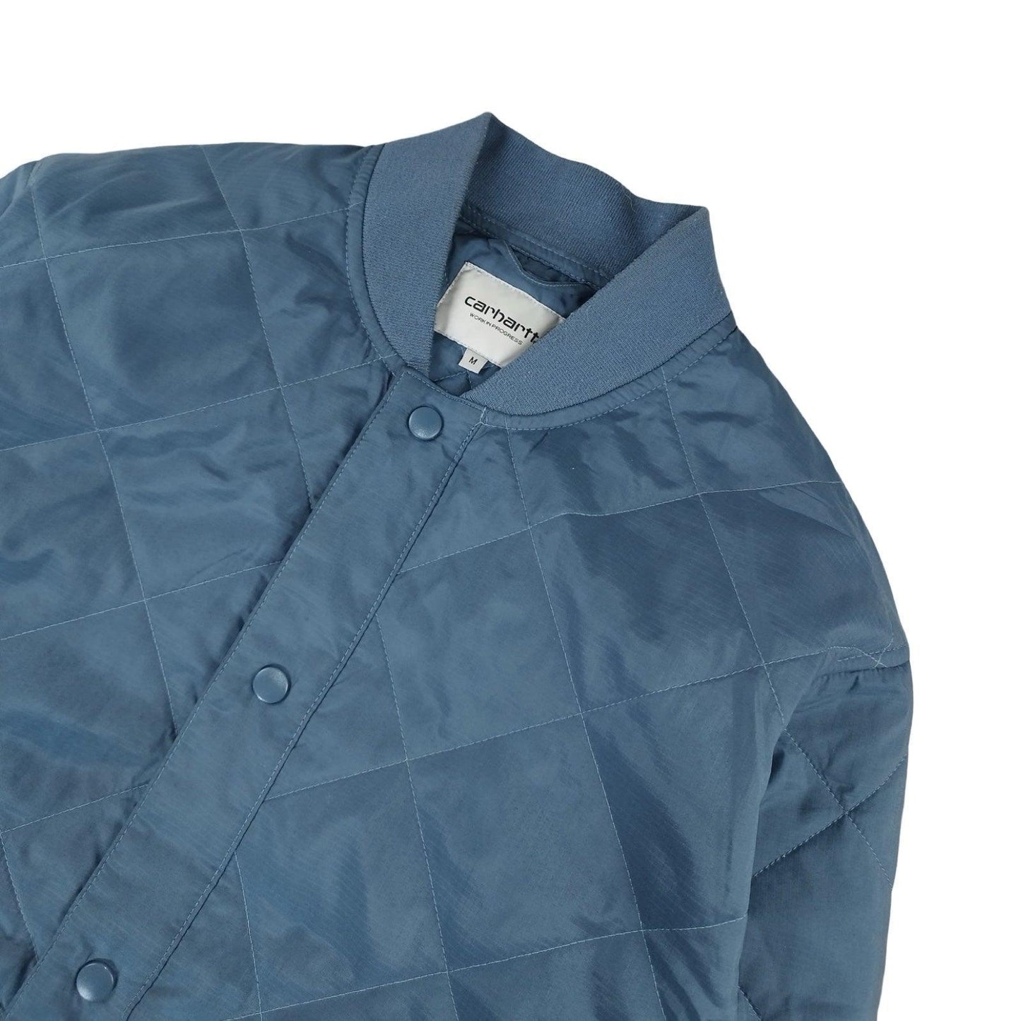 Carhartt - Veste « Barrow Liner » matelassée bleu turquoise taille M - Le Saptuaire