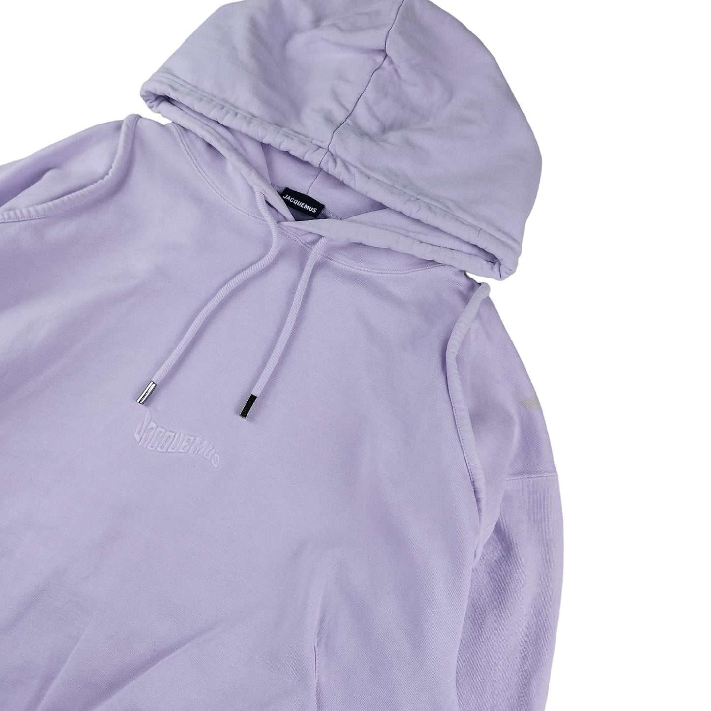 Jacquemus “Le Sweat Shirt Camargue” - Lilac hooded sweater size M