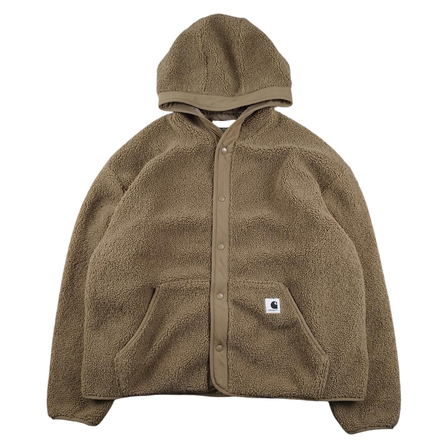 Carhartt - Veste polaire boutonnée beige taille L