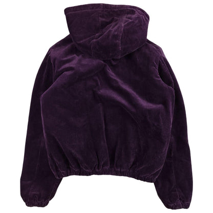 Carhartt - Veste à capuche matelassée en velours côtelé violet taille S - Le Saptuaire