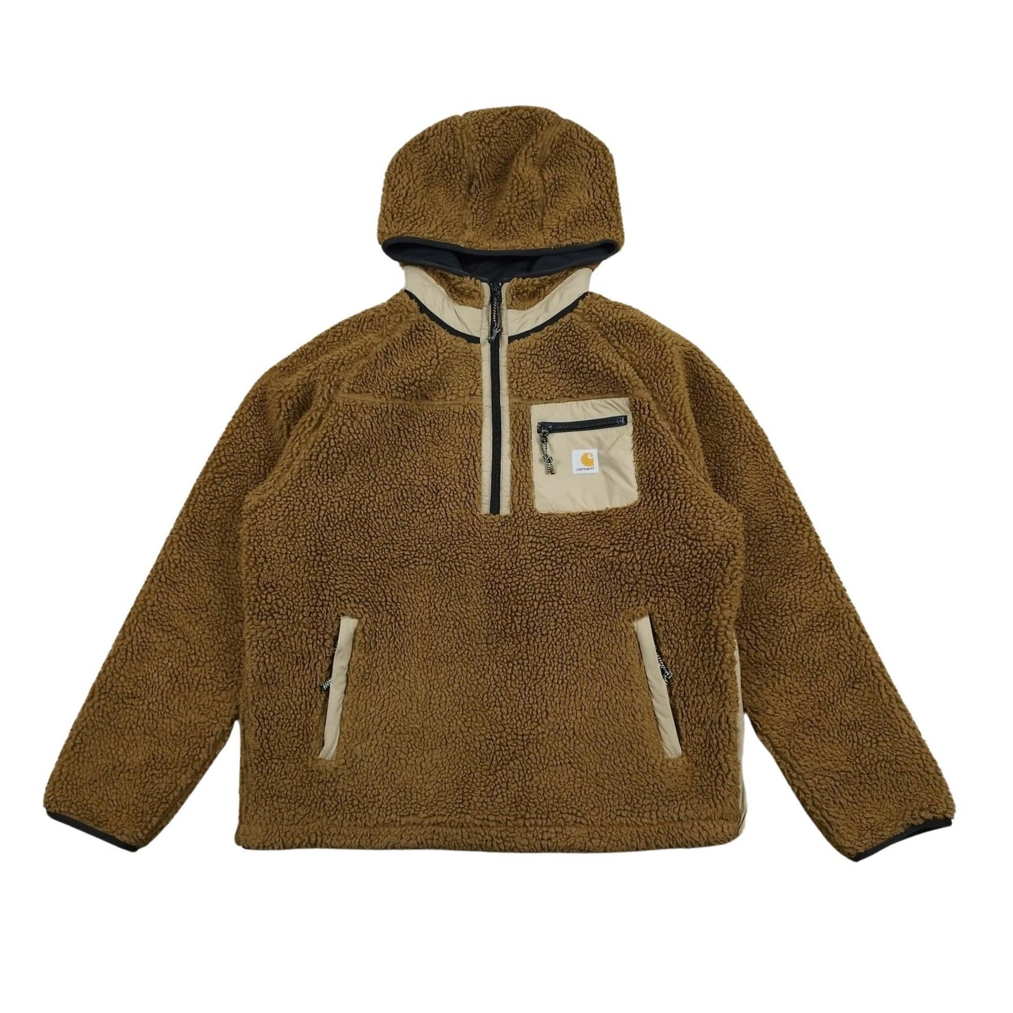 Carhartt - Polaire à capuche marron taille M - Le Saptuaire