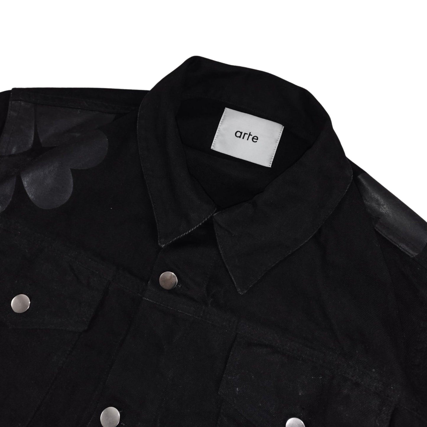 Veste en jean noir taille XL - Le Saptuaire