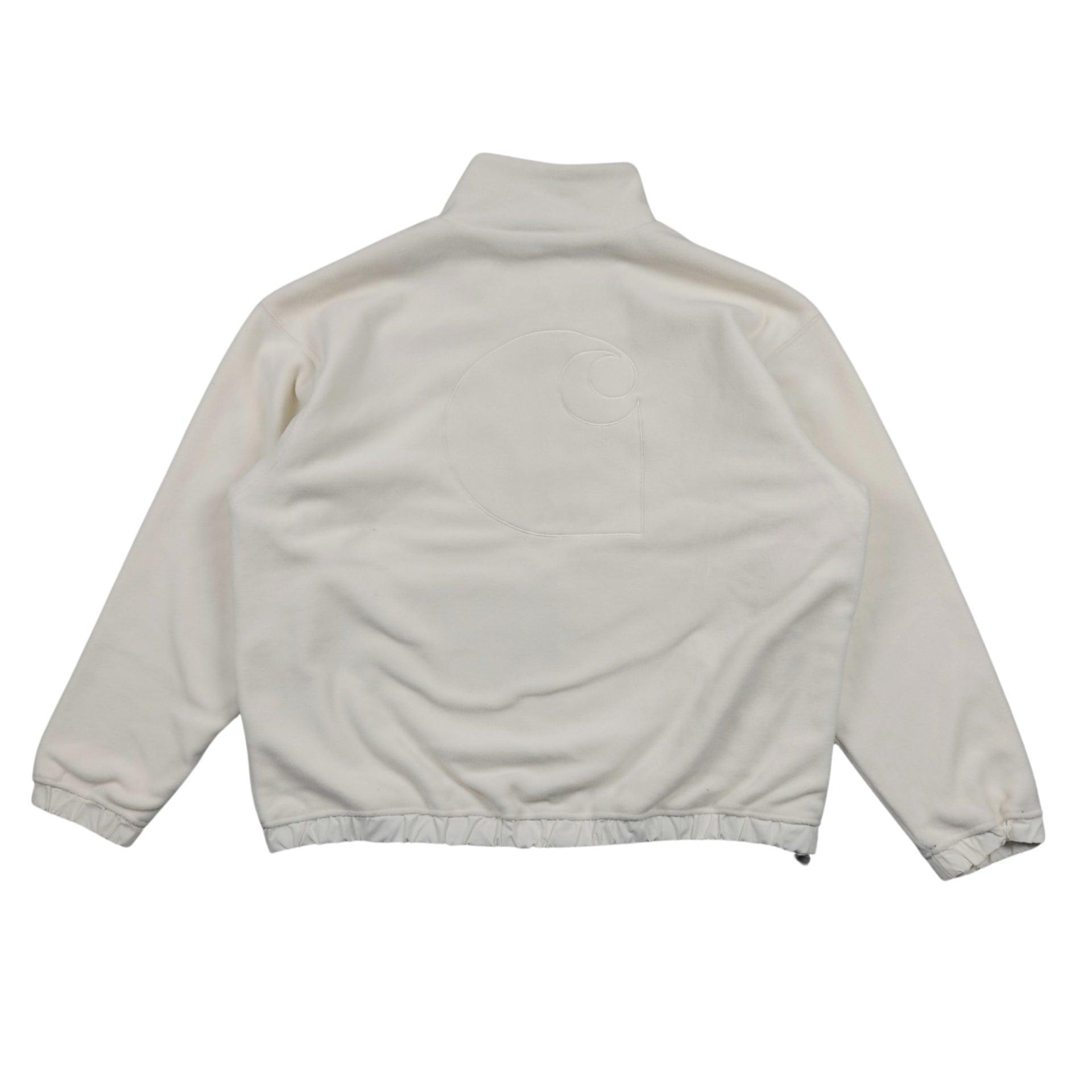 Carhartt - Veste polaire zippée blanc cassé taille M - Le Saptuaire