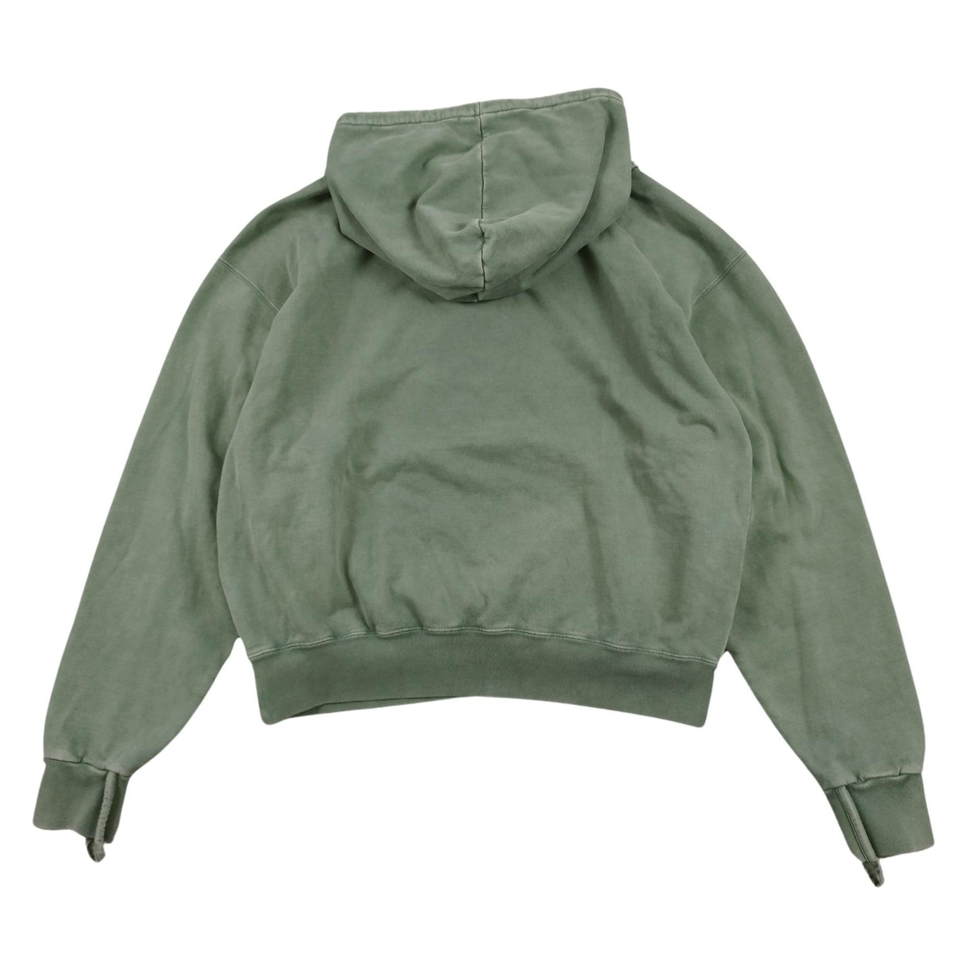 Pull à capuche Camargue vert taille XL - Le Saptuaire