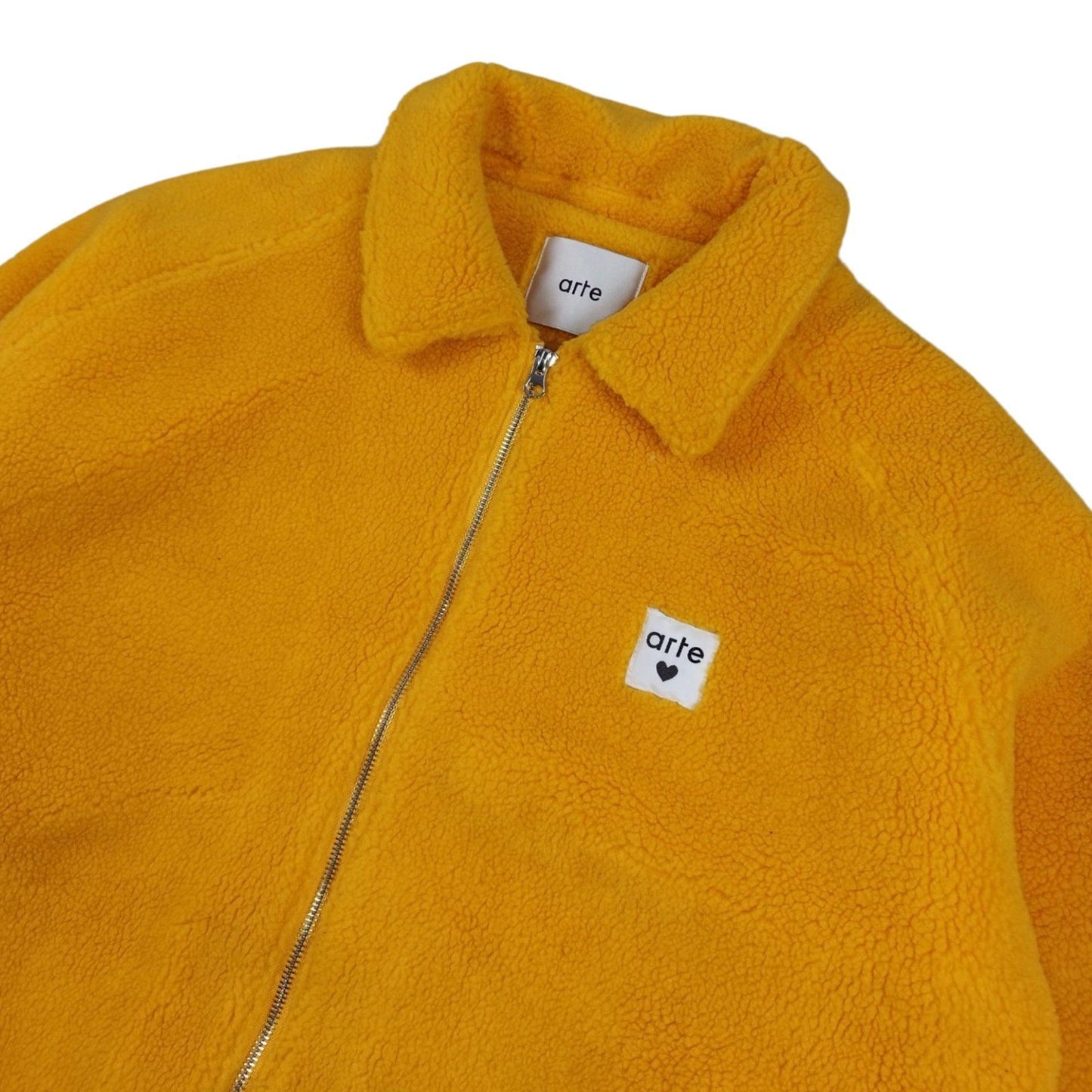 Veste polaire jaune orangé taille XL - Le Saptuaire