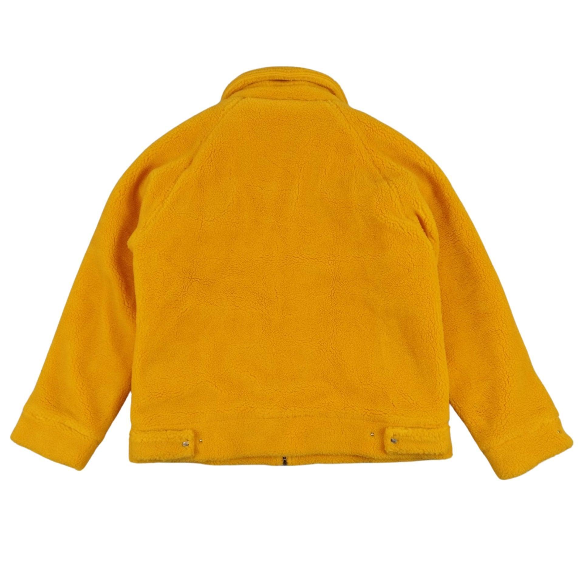 Polaire zippée jaune orangé taille M - Le Saptuaire