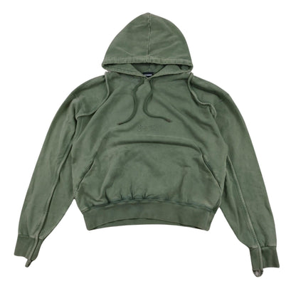 Pull à capuche Camargue vert taille XL - Le Saptuaire