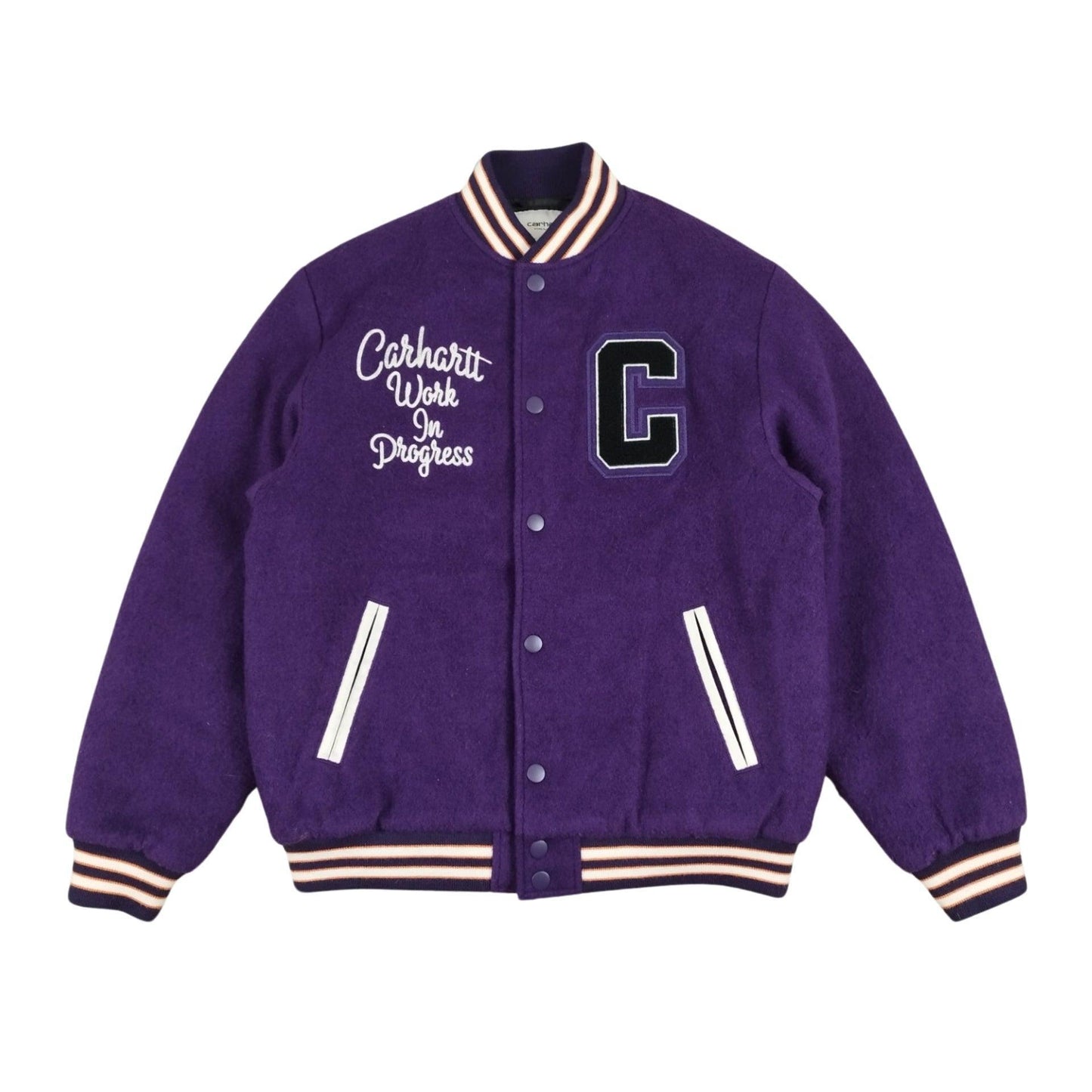 Carhartt - Varsity Jacket violet taille S - Le Saptuaire