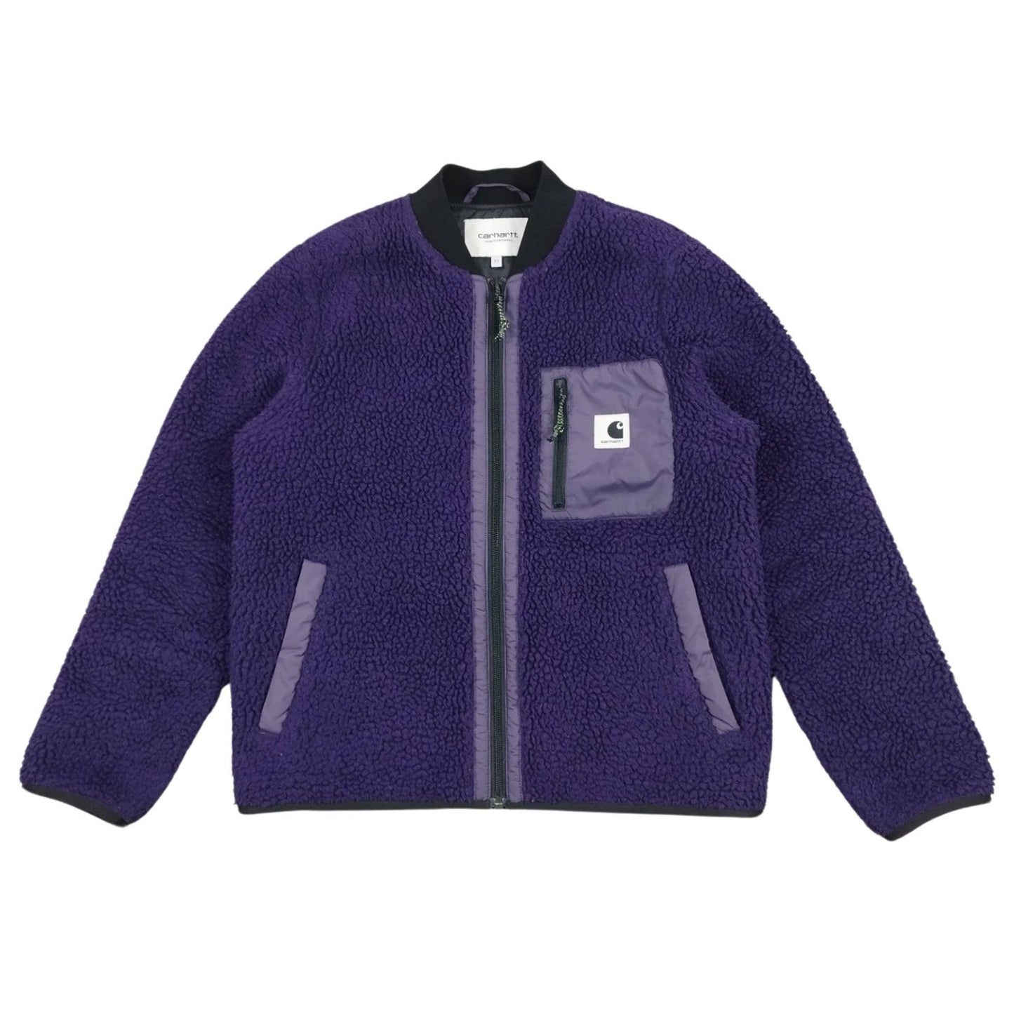 Polaire zippée violet taille XS - Le Saptuaire