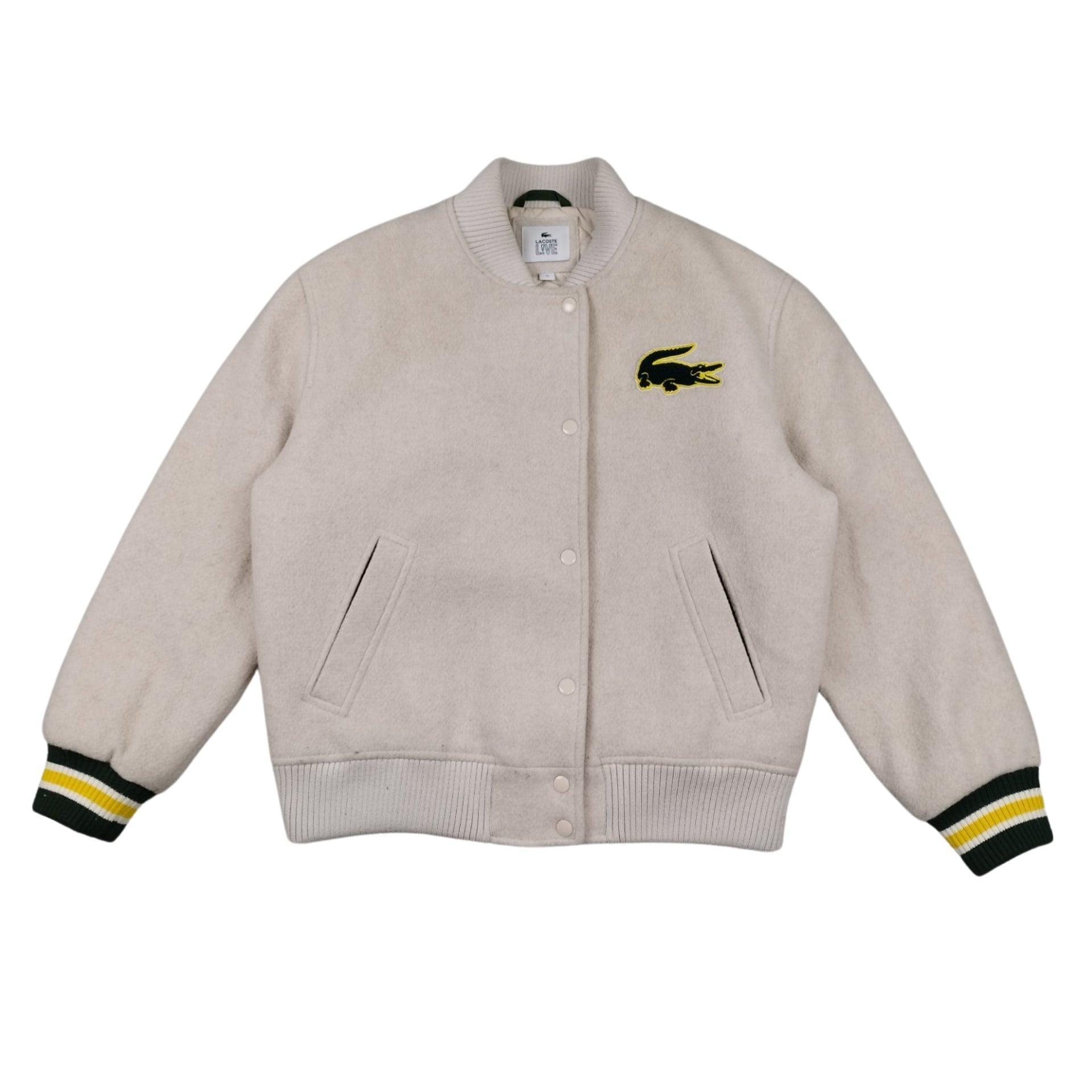 Varsity Jacket crème taille S - Le Saptuaire