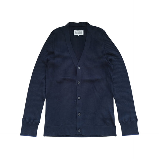 Maison Margiela - Cardigan bleu marine taille M