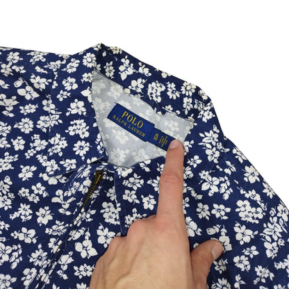 Veste Harrington à motifs fleural taille XL - Le Saptuaire