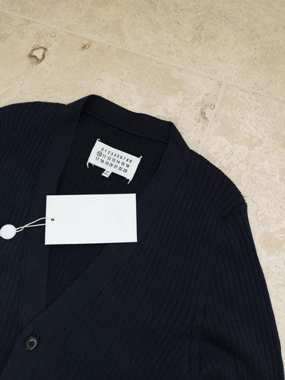 Maison Margiela - Cardigan bleu marine taille M - Le Saptuaire