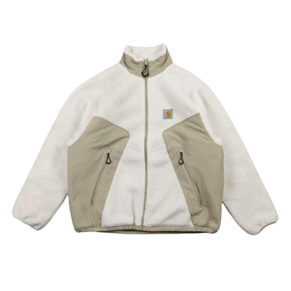 Carhartt - Veste polaire zippé blanc cassé taille S - Le Saptuaire