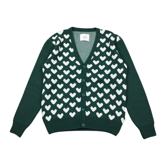 Cardigan vert foncé taille M - Le Saptuaire