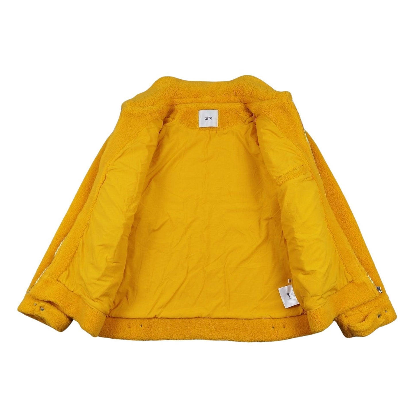 Veste polaire jaune orangé taille XL - Le Saptuaire