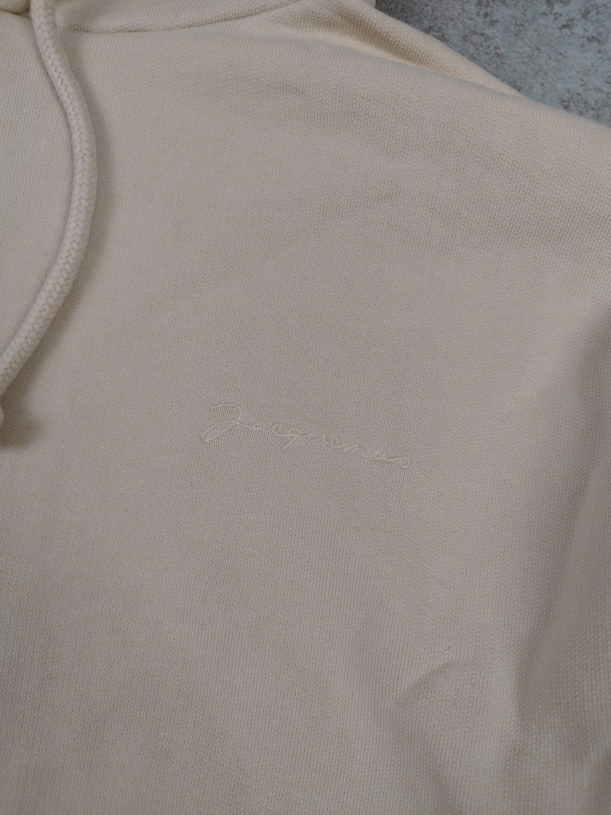 Pull à capuche crème taille M - Le Saptuaire