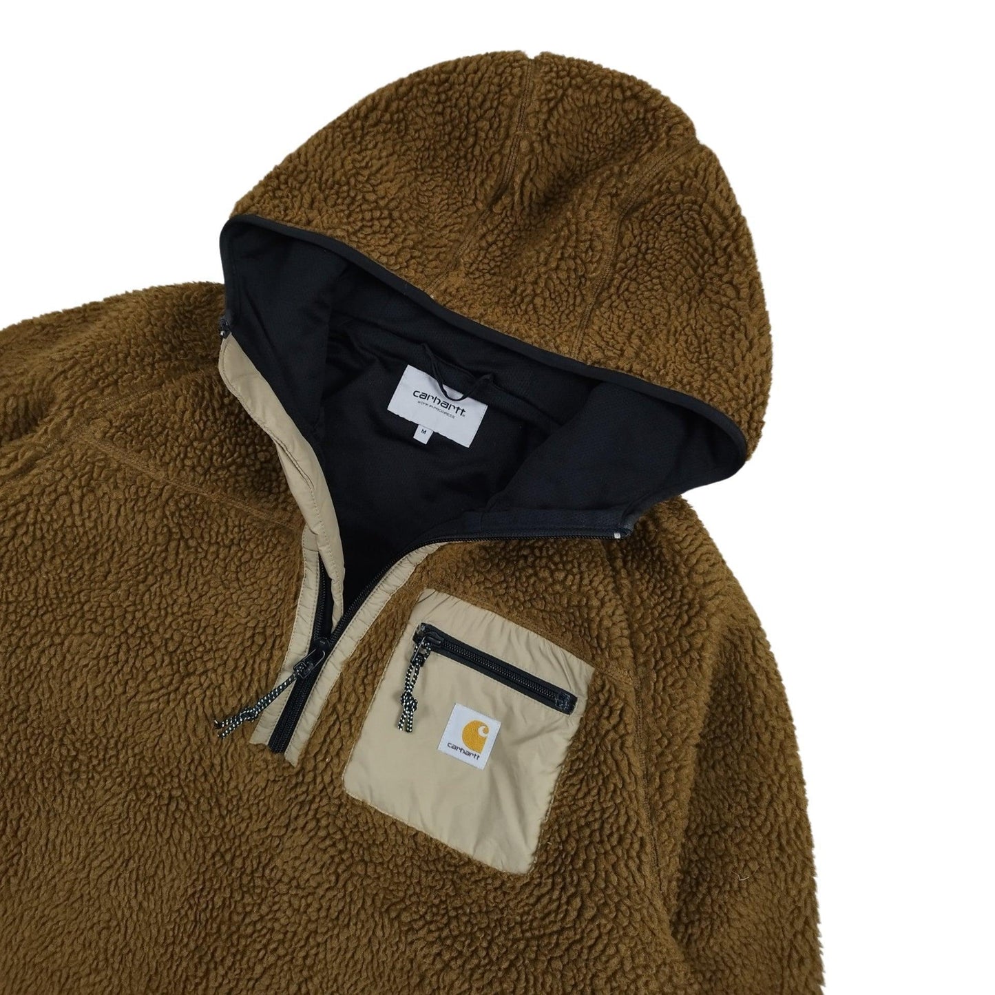 Carhartt - Polaire à capuche marron taille M - Le Saptuaire