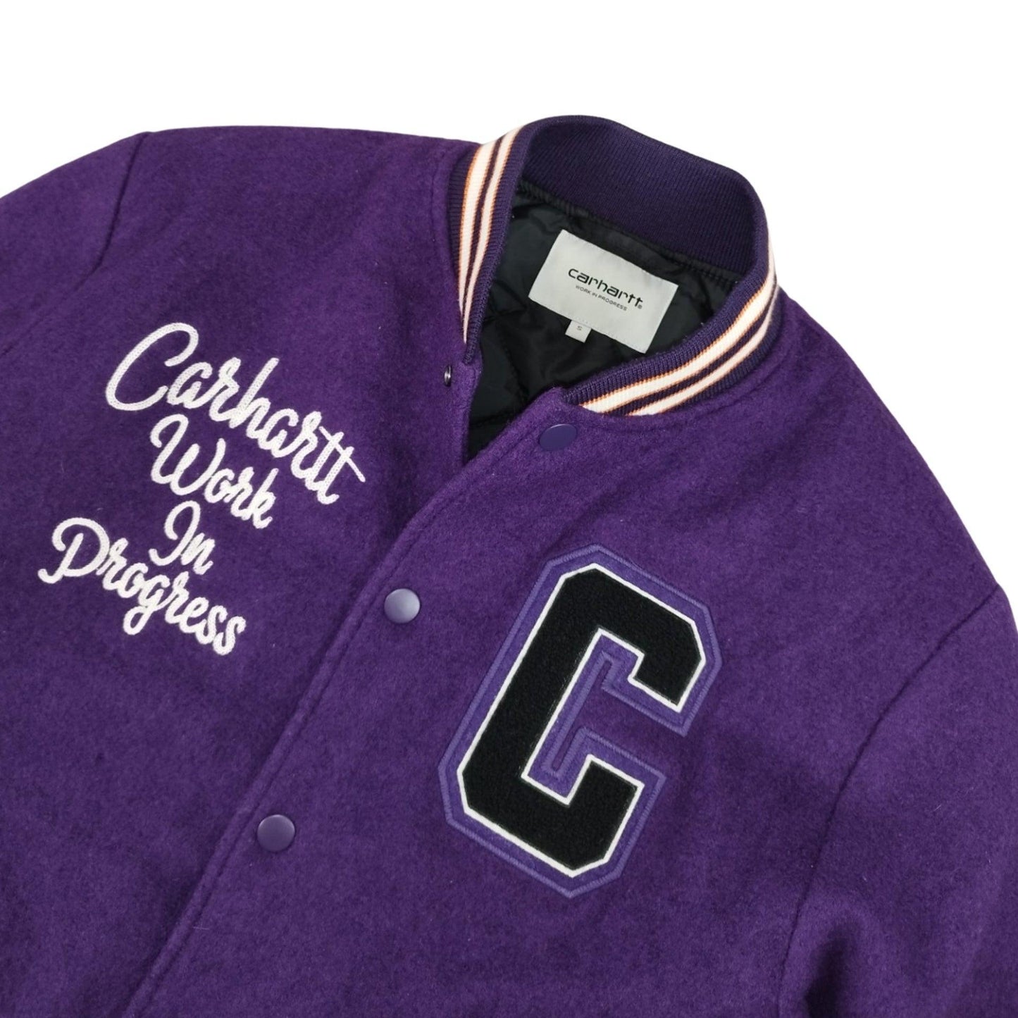 Carhartt - Varsity Jacket violet taille S - Le Saptuaire