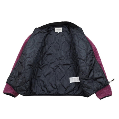 Veste polaire zippée mauve taille S - Le Saptuaire