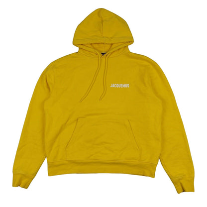 Pull à capuche jaune taille M - Le Saptuaire