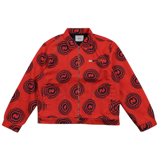 Veste à motifs rouge taille XL - Le Saptuaire