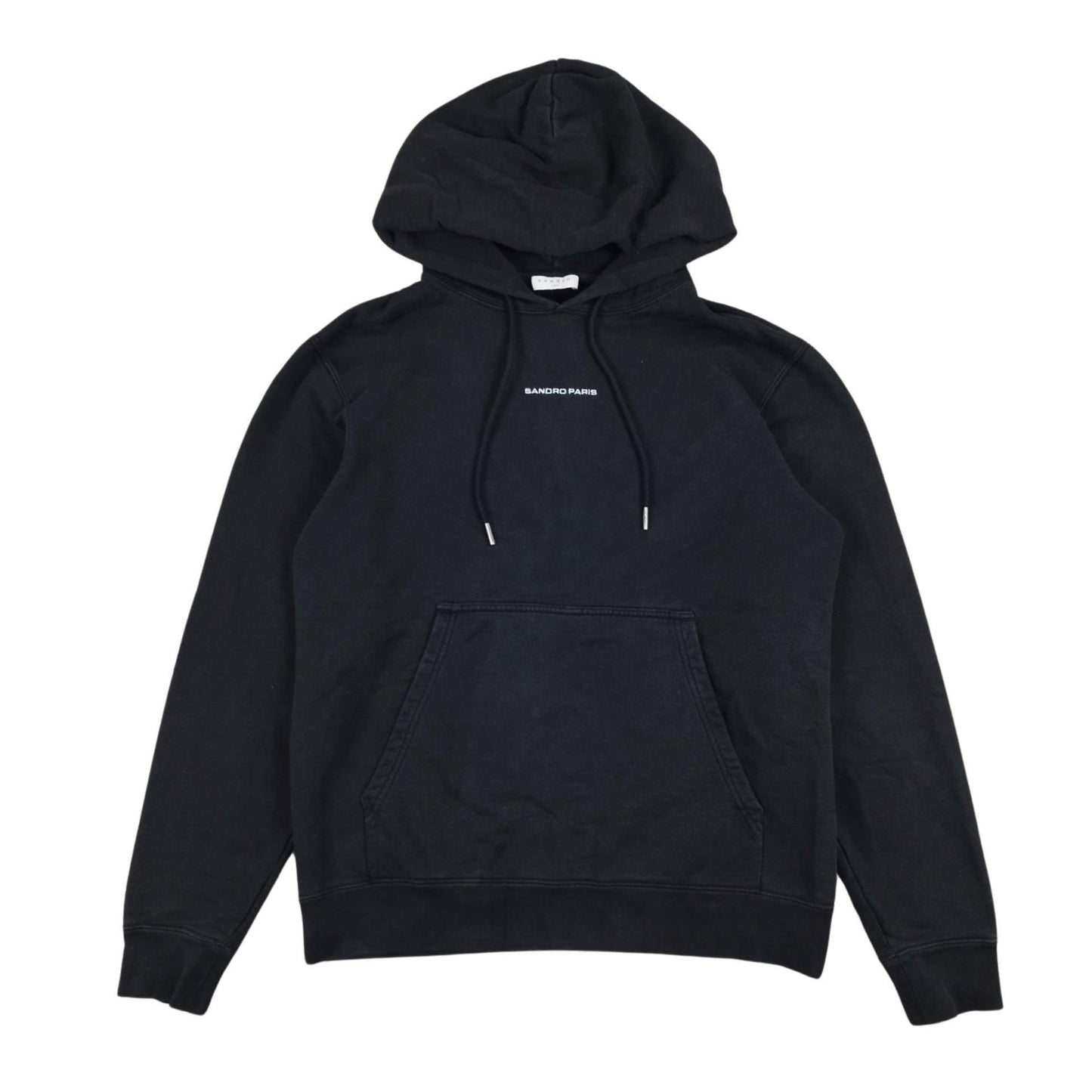 Pull à capuche noir taille S - Le Saptuaire