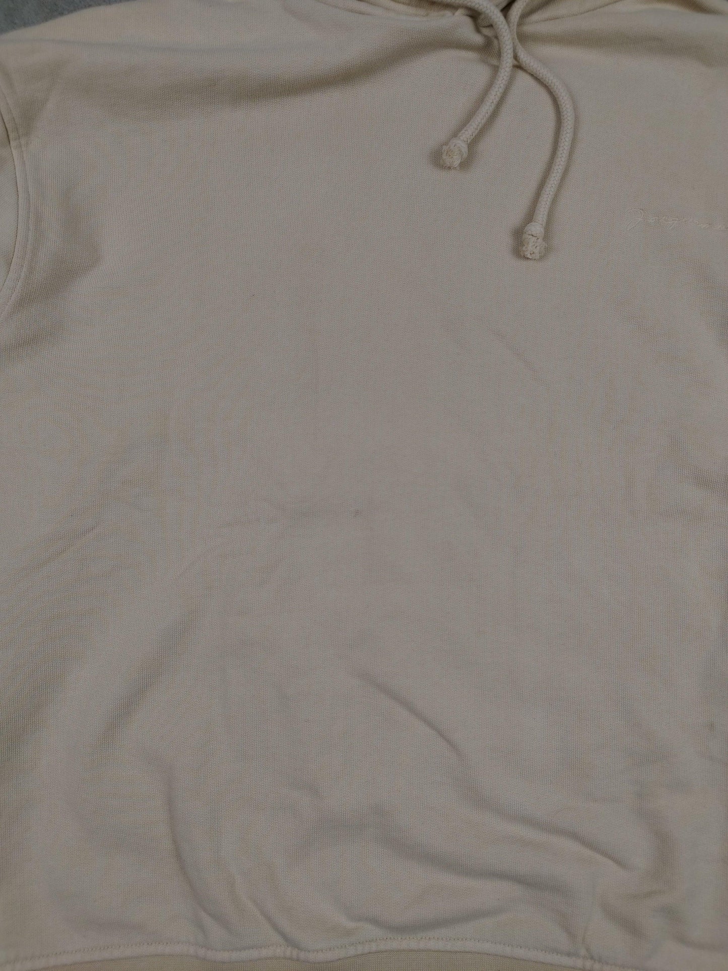 Pull à capuche crème taille M - Le Saptuaire