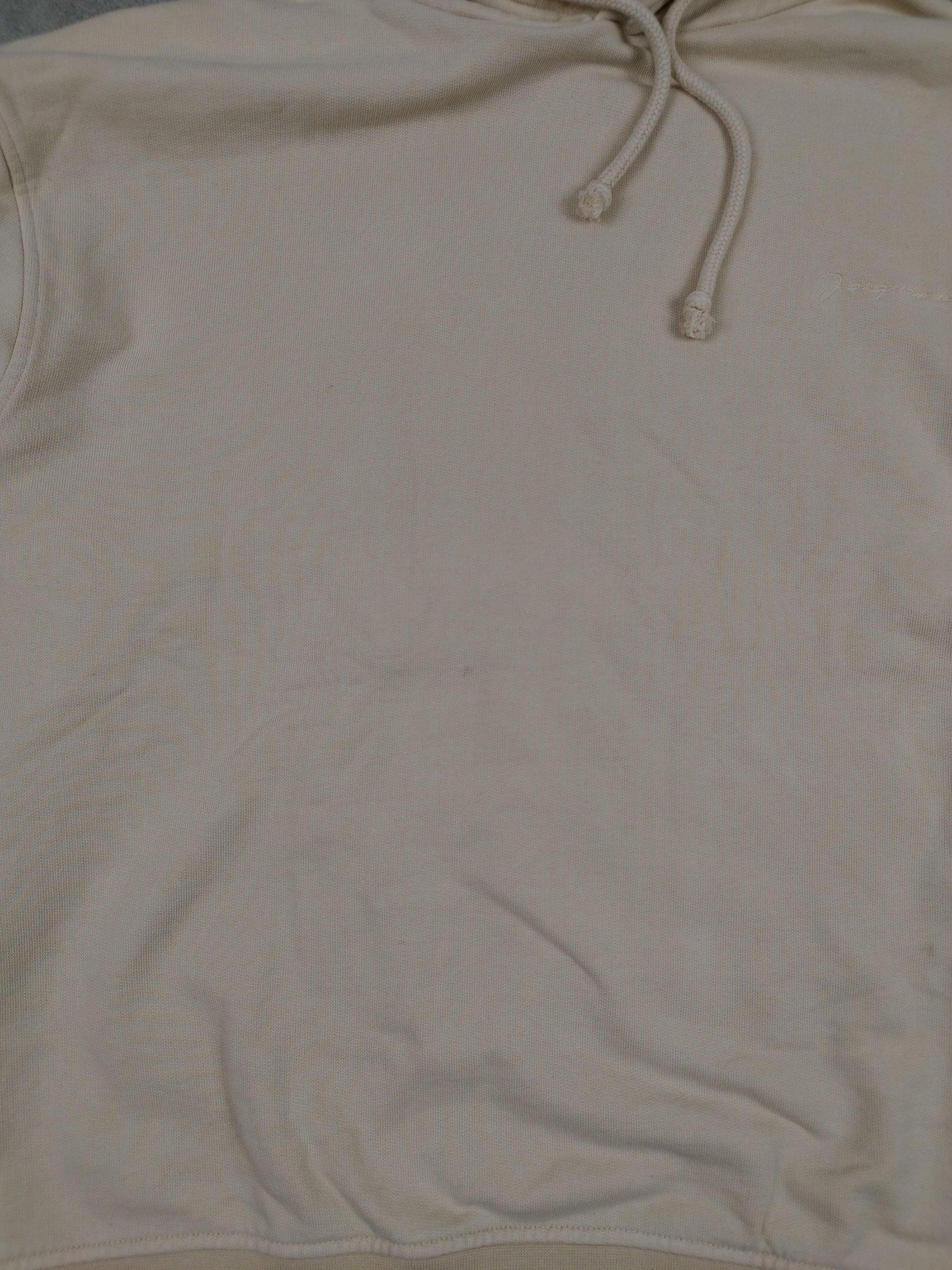 Pull à capuche crème taille M - Le Saptuaire