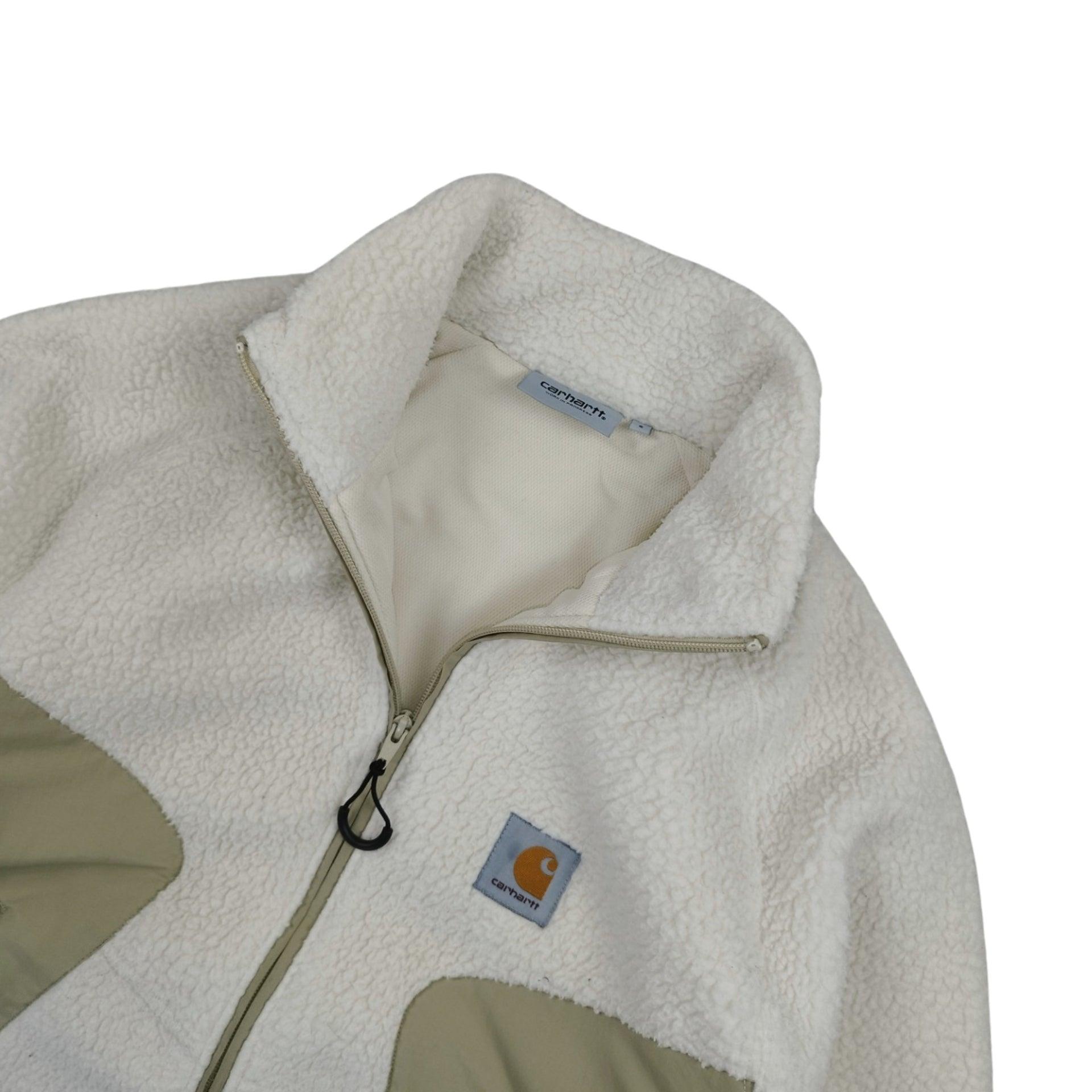 Carhartt - Veste polaire zippé blanc cassé taille S - Le Saptuaire