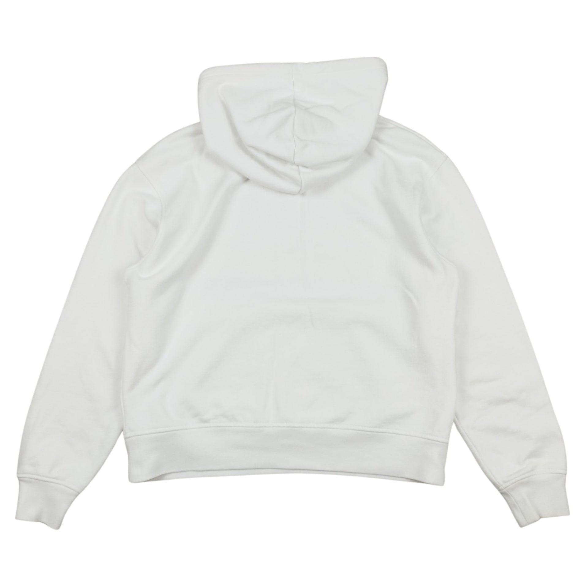 Pull à capuche blanc taille S - Le Saptuaire