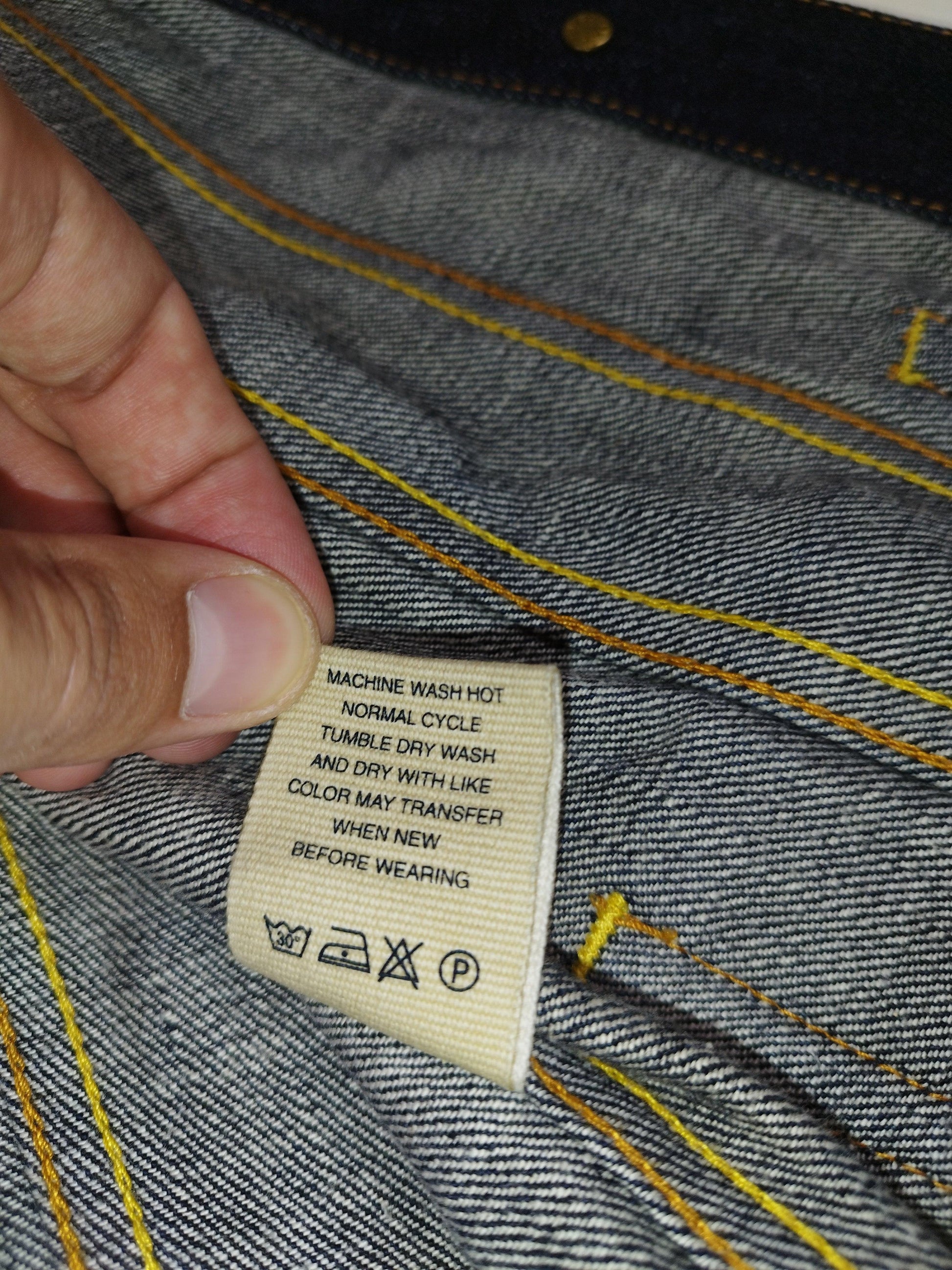 Evisu - Veste en jean taille S - Le Saptuaire